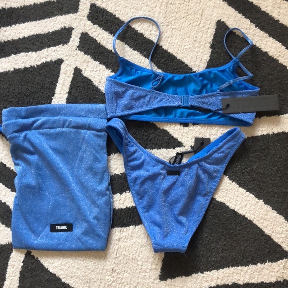 TRIANGL MICA - CHEEKY MARINA SPARKLE WITH BAG NWT - Picture 7 of 7